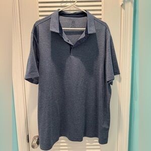men’s button polo
